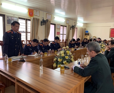 Phòng 11 - Viện KSND thành phố Hà Nội phối hợp tốt với Cục Thi hành án dân...